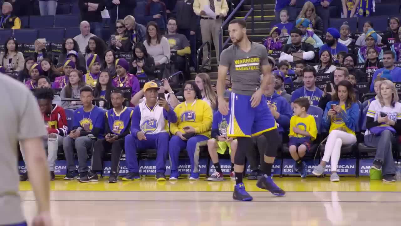 When a 6-Year-Old Meets Stephen Curry