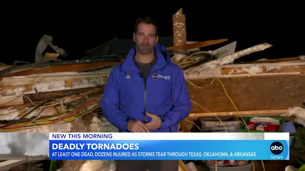 18 Destructive tornadoes rip through South Central US GMA