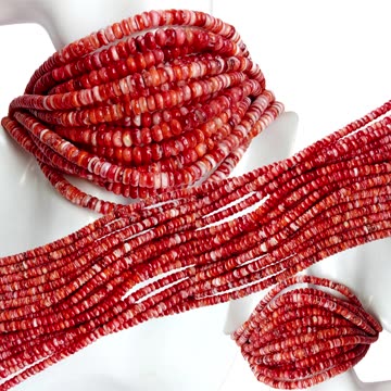 6mm Red spiny oyster beads High Quality Loose Beads Making Necklace Jewelry 20231003-03-08