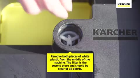 How do I check and clean the filter on my OC 3 Portable Cleaner_ _ Kärcher UK