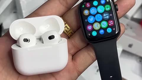 Airpods and watch