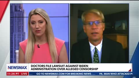 Group of prominent doctors sued the Biden administration over Covid censorship.