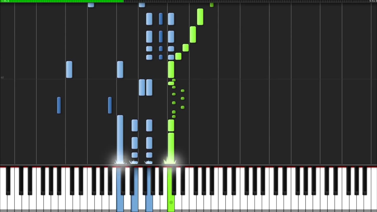 Polonaise (Opus 53) - Chopin [Piano Tutorial] (Synthesia)