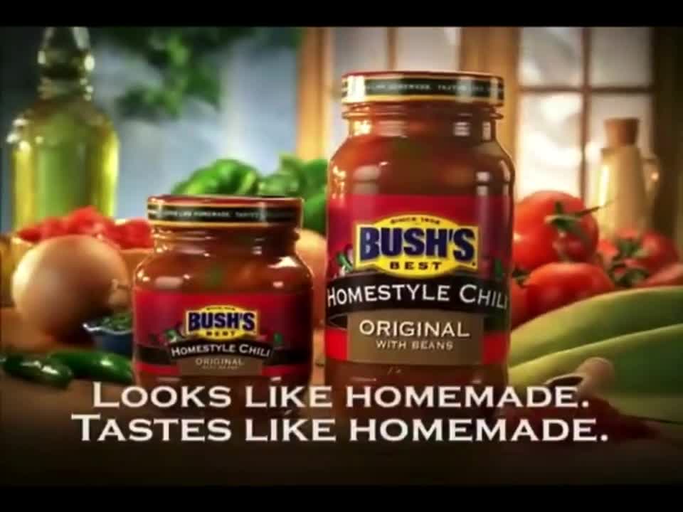 2 Bush's Homestyle Chili Commercials