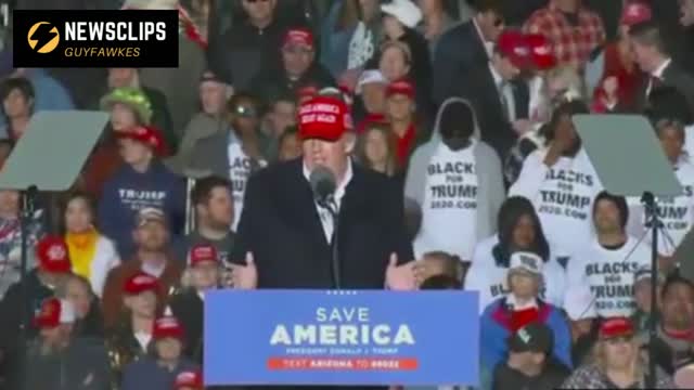 Donald Trump Rally 2022 Arizona 'I Will Not Say Boycott AT&T'