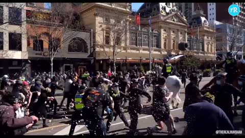 Chaos in Melbourne: Anti-lockdown protests