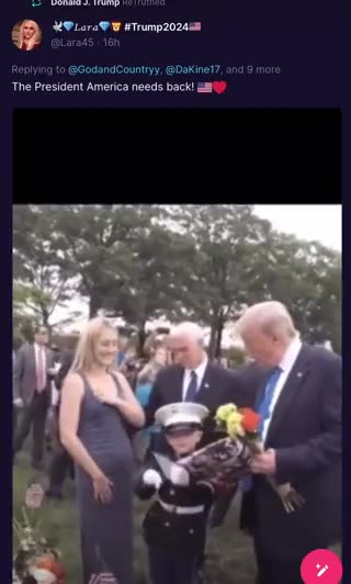 @intheMatrixxx This was “re-TRUTHED” by Donald J. Trump. 🙏🏼🇺🇸