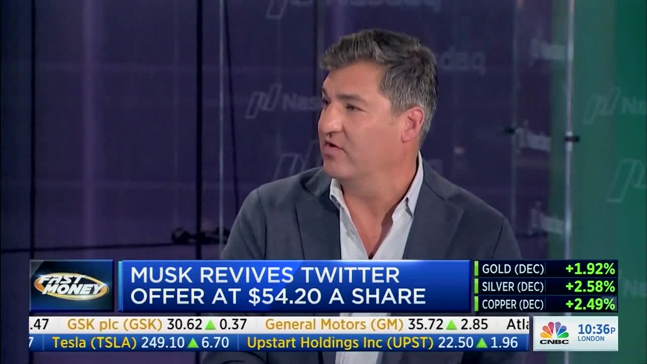 CNBC Host Loses It Over Possibility Trump Returns to Twitter After Elon Musk Buys It