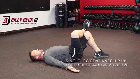Single Leg Bent Knee Hip Up