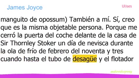 James Joyce - Ulises 5/8