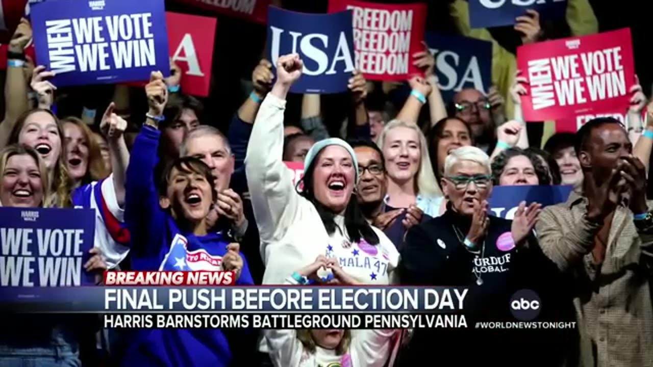 ABC World News Tonight with David Muir Full Broadcast - Nov. 5, 2024