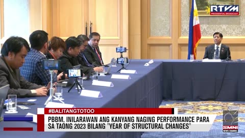 PBBM, inilarawan ang kanyang naging performance para sa taong 2023