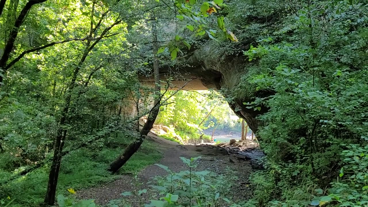 Rock House Natural Bridge