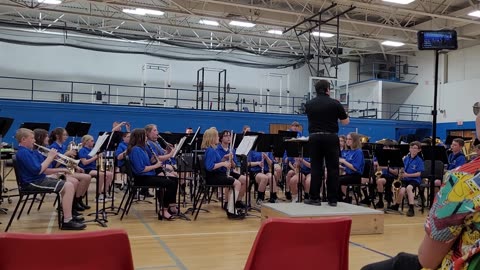 Croswell-Lexington 6th Grade Band with "Tadpoles"