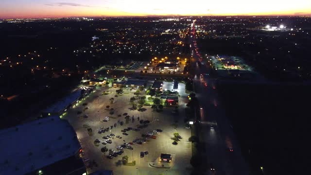 Sunset Flight Over Keller Texas 29Sep2016