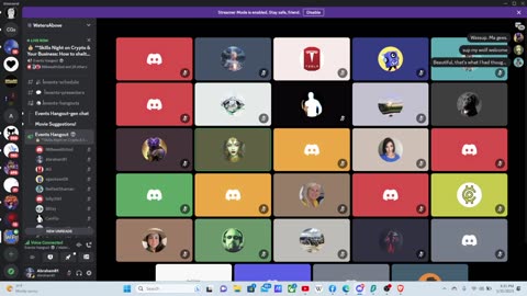 Event Night with the Waters Community Staring: CryptoJackblack