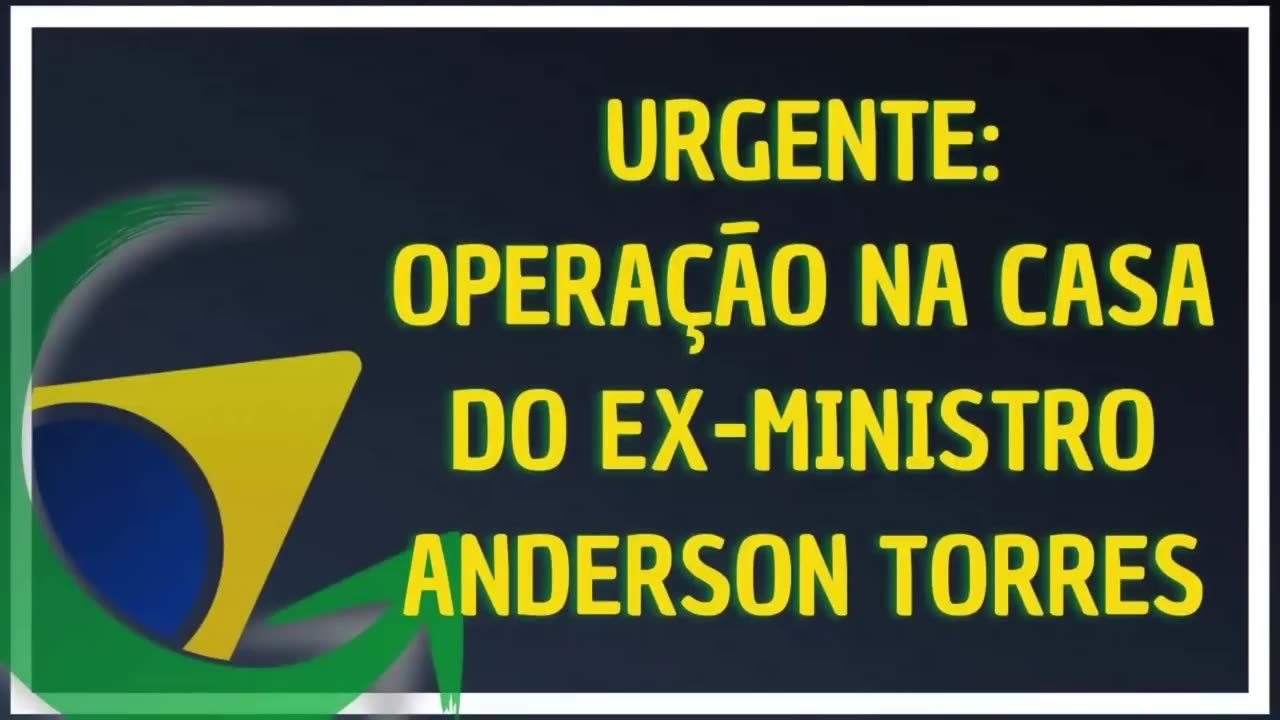 URGENTE- OPERAÇÃO NA CASA DO EX-MINISTRO ANDERSON TORRES_HD by Saldanha - Endireitando Brasil