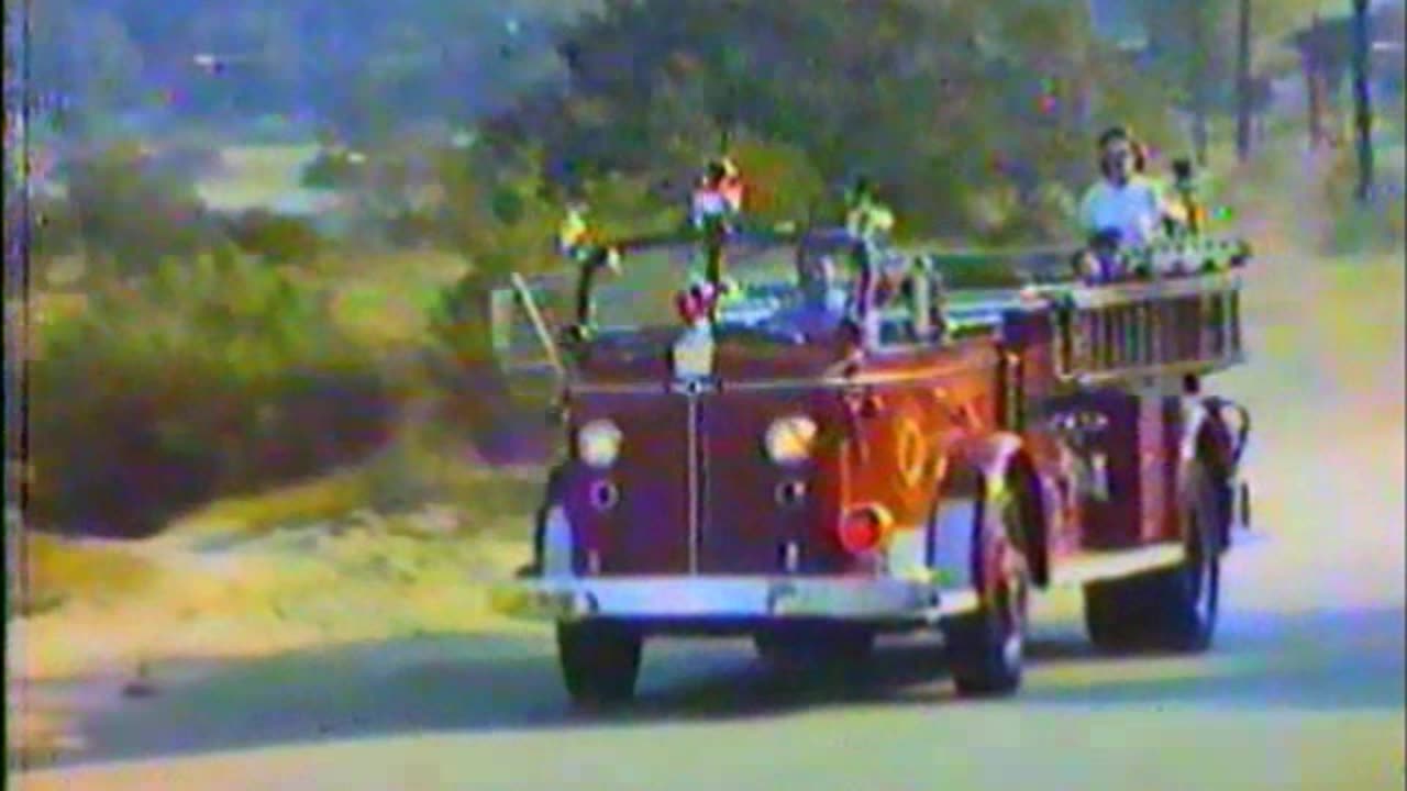 Dads 1956 American La France Movie and Parade ,Family Fire Truck