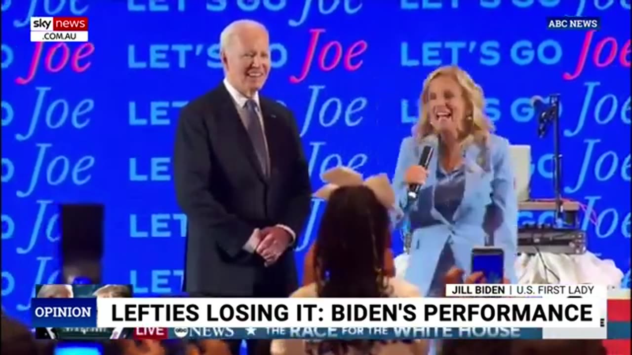 Lefties losing it: Sky News host reacts to Biden's blunders during presidential debate