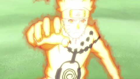 Naruto Enjoys He's Sage Jutsu to reflect Ultimate Hit of Third Raikage, English Dub [1080p]