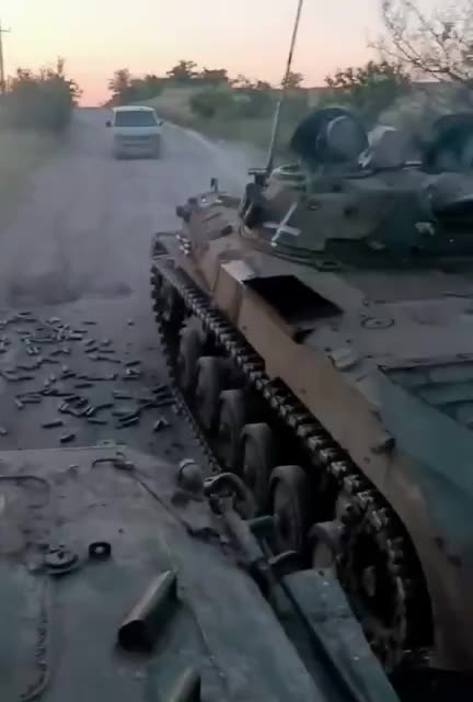 💪😎 The work of a pair of Ukrainian BMP-2