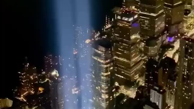 GOOD NIGHT, NEW YORK. WE WILL NEVER FORGET SEPTEMBER 11TH ❤️🤍💙🇺🇸🦅 - SCAVINO