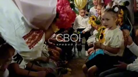 September 1 in one of the schools of Kryvyi Rih...