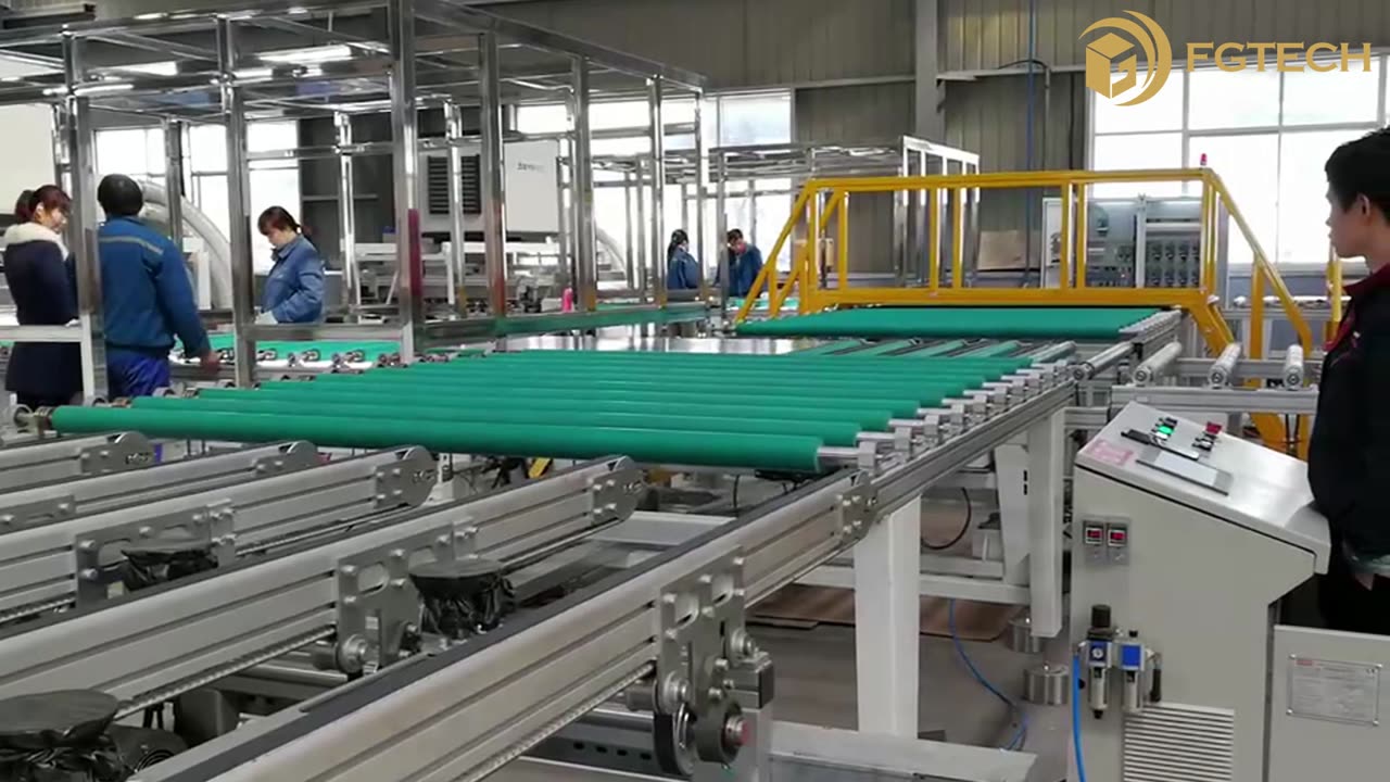 Solar glass production line 111