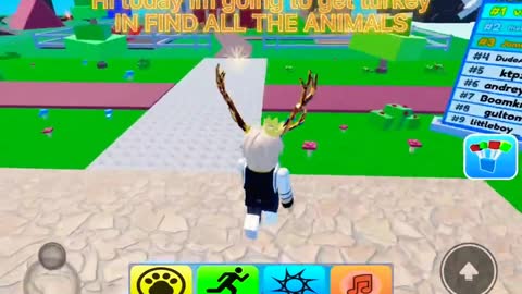 How to find the turkey in find the animals - ROBLOX