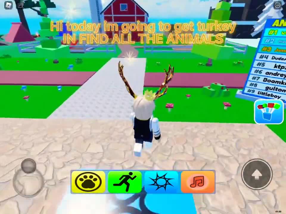 How to find the turkey in find the animals - ROBLOX