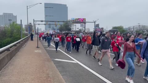 Gun reform protest in USA