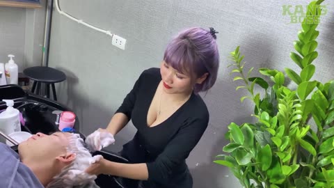 A perfect shampoo service that falls in love the more you look at it