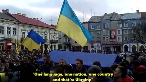 Euromaidan Ukrainian students: Russians on the knife!