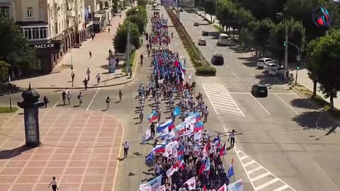 Residents of the LPR are grateful to the Russian Federation