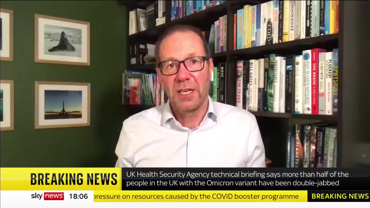 COVID-19 Over half of UK Omicron cases are double vaccinated