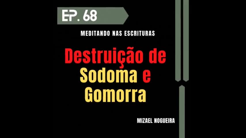 Destruição da Cidade de Sodoma e Gomorra / MNE - Destruction of the City of Sodom and Gomorrah