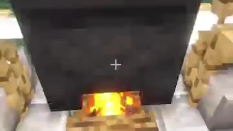 Realistic Fireplace in Minecraft!