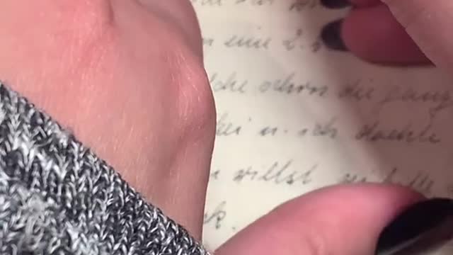 Used some old letters again , who remember them
