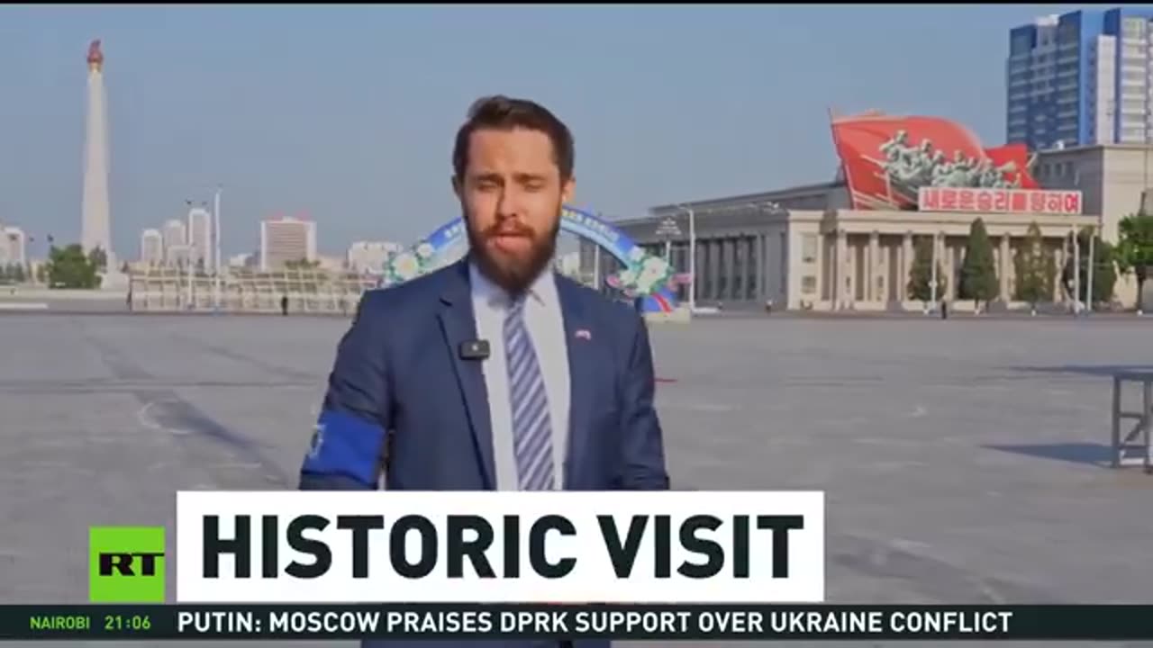 RT News in North Korea