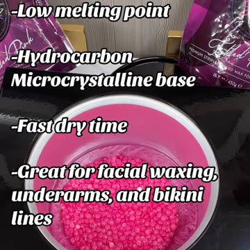 Melting Sexy Smooth Tickled Pink Premium Synthetic Hard Wax | Queen Bee Waxer's Expertise Unveiled!