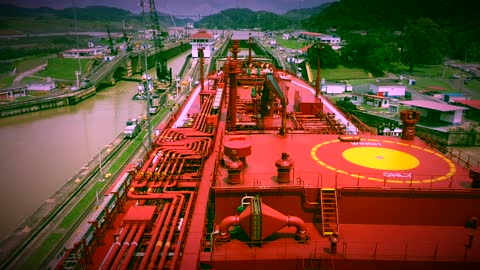 Panama Canal Transit Clipper Moon