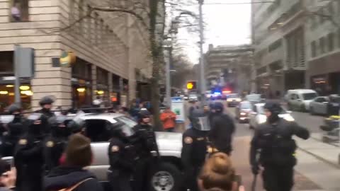 Portland Police Crack Down On Protesters With Fantastic Take Down