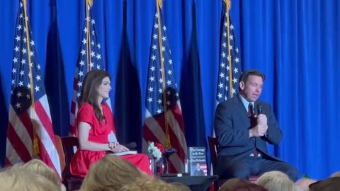 Fireside Chat w Ron Desantis West Palm Beach Part II