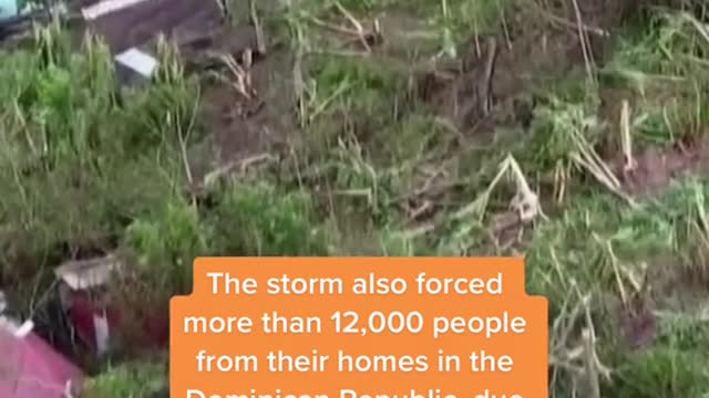 To the devastation caused by Hurricane Fiona, which is now a Category 4 storm