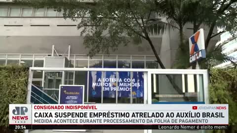 Caixa Econômica suspende empréstimo atrelado ao Auxílio Brasil