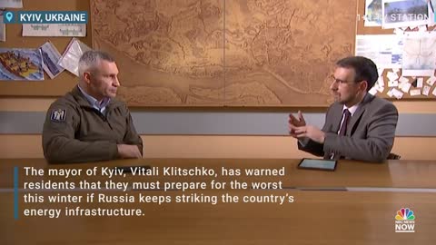 Kyiv Mayor Klitschko Says City Must Prepare As Russia Targets Infrastructure