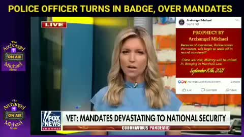 Police Officer Turns In Badge Over Mandates