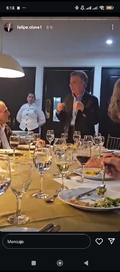 Juan Manuel Santos lidera mensaje de unión en cena navideña con políticos, magistrados y empresarios