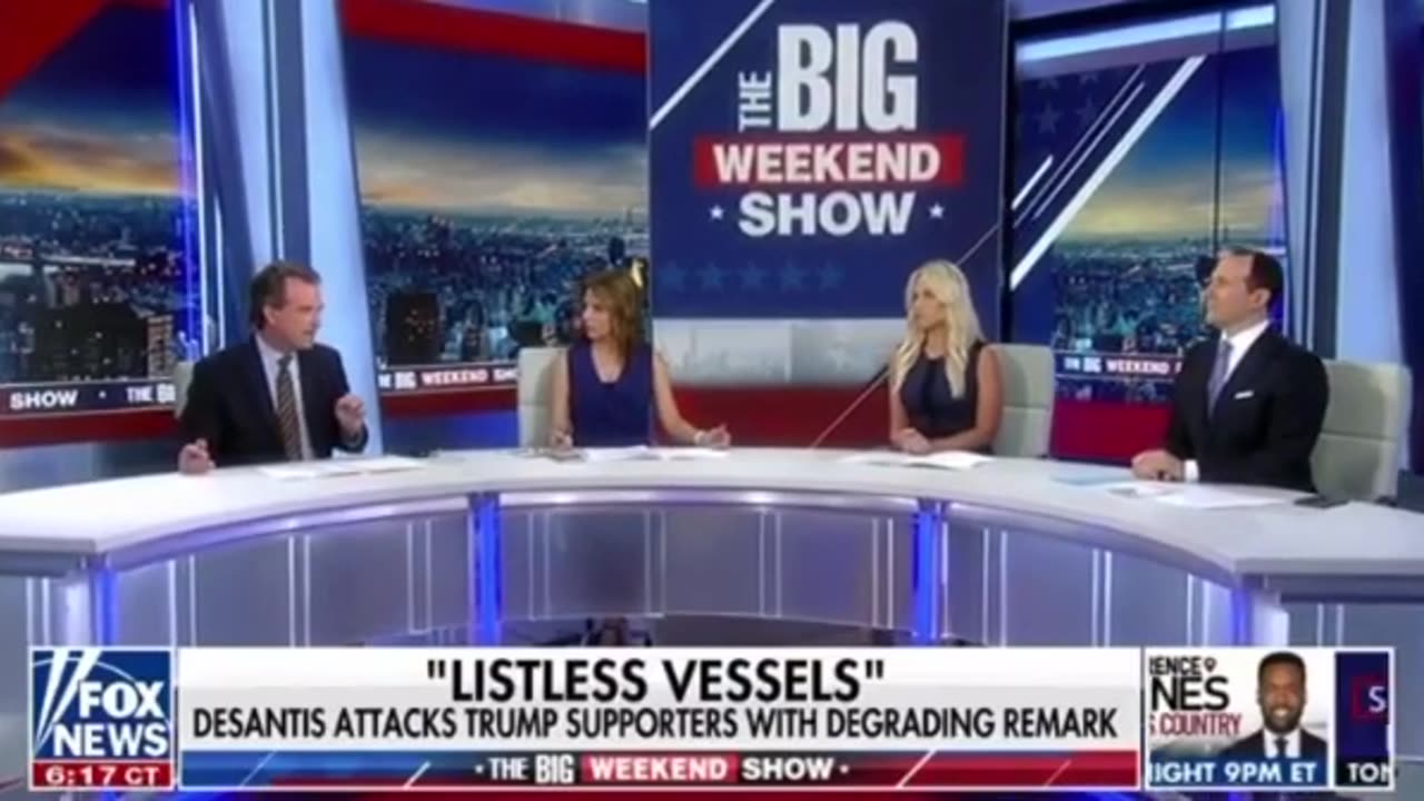 Ouch! FOX News Piles On Ron DeSantis After His "Listless Vessels" Smear of Trump Supporters