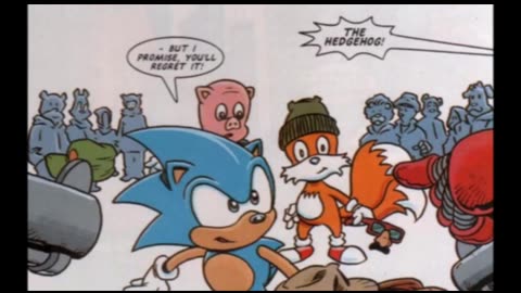 Newbie's Perspective Sonic the Comic Issue 46 Review